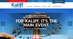 Desktop Screenshot of kaliff.com